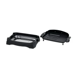 Elektrogrill Bluefield 1650-1950Wantihaftbeschichtete Grillplatte