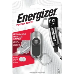 Energizer LED-Taschenlampe Keychain silber