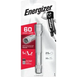 Energizer LED-Taschenlampe silber
