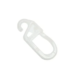 Faltenlegehaken 12 mm roh-weiss