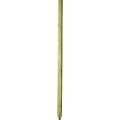Festzaunpfahl Octo Wood Achteckprofil Durchmesser 14 x 210 cm braun