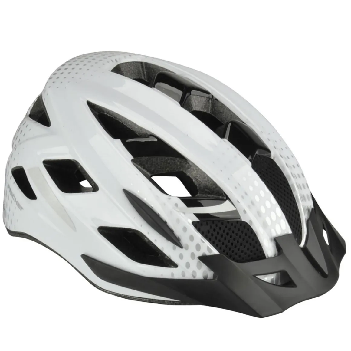 Fischer Bikes Fahrradhelm Urban Lano weiß Größe S/M