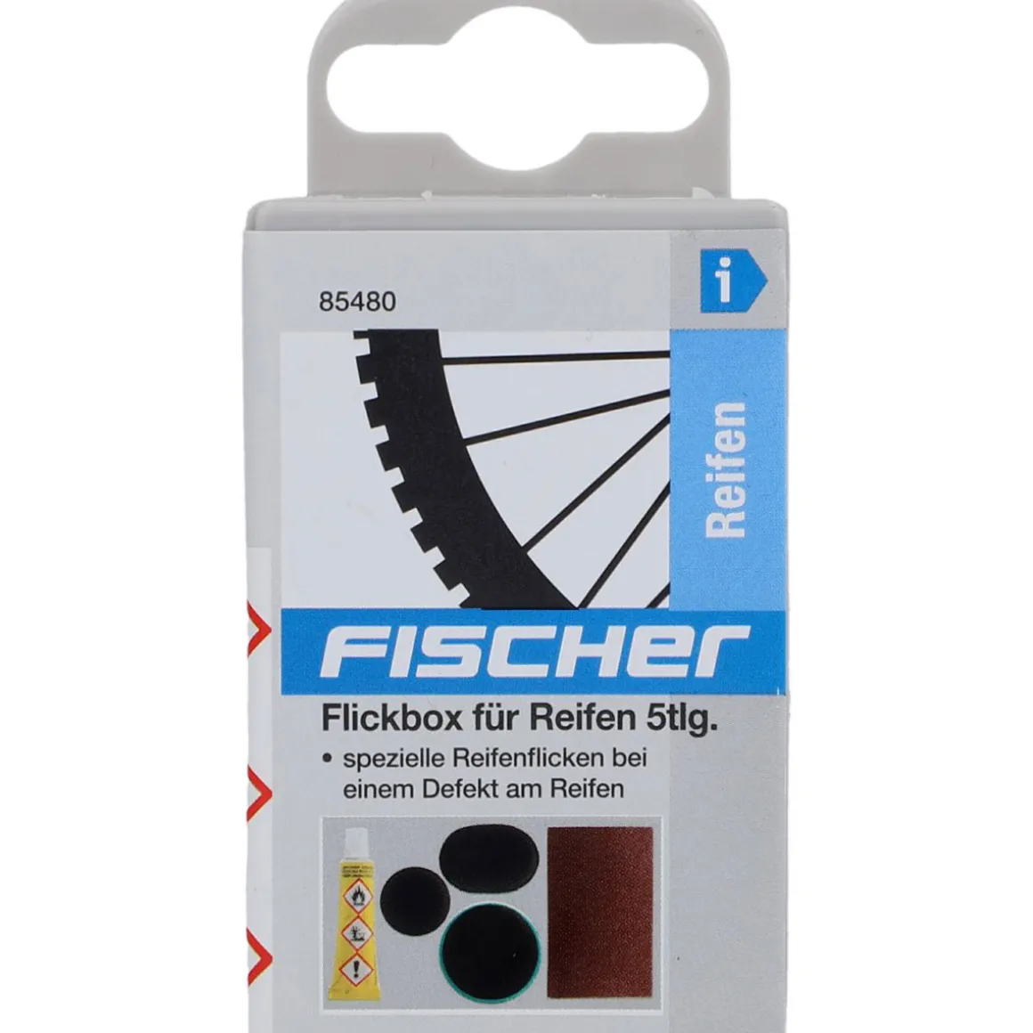 Fischer Bikes Flickbox-Reifen-Set 5-teilig