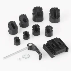 Fischer Bikes Spritzschutz-Set 26-29 cm schwarz
