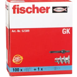 FischerGipskartondübel 100 Stück