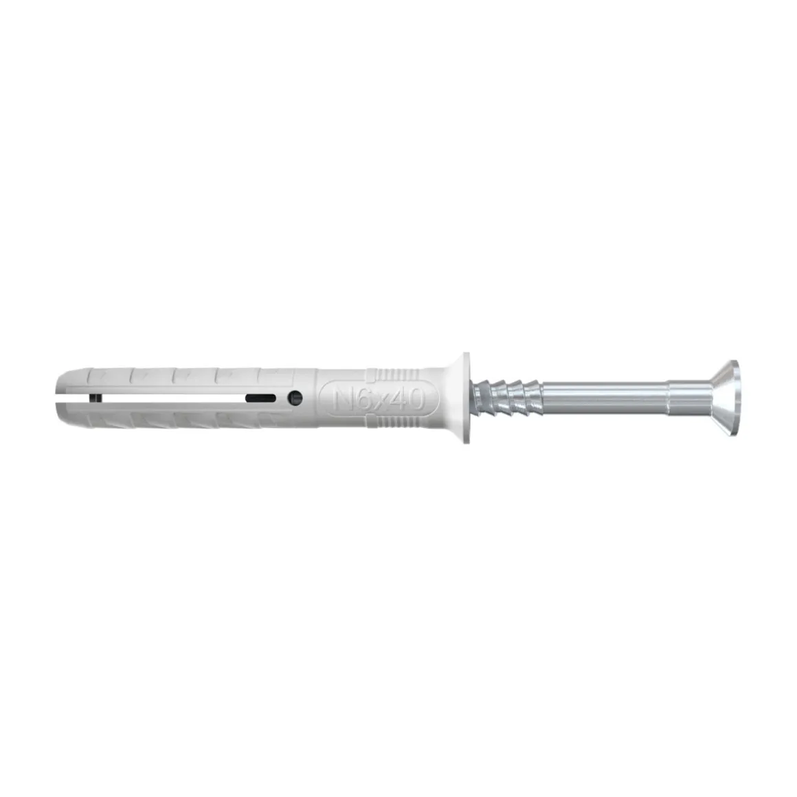 FischerNageldübel N 8 x 80/40 mm Senkkopf 50 Stück