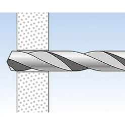 FischerNylon-Kippdübel DuoTec 10 S mit Panhead Schraube 10 Stück