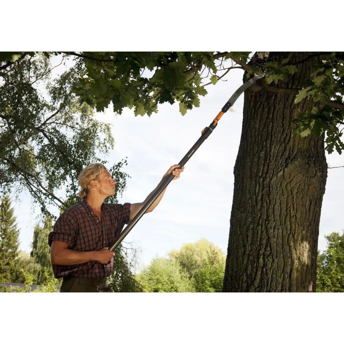 Fiskars Teleskop-Stiel QuikFit 140-240 cm