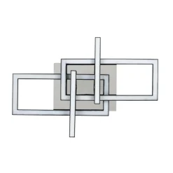 FLECTOR DL Talesia 42x28x7cm schwarz 24W2700lm warmweiss