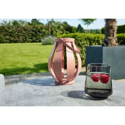 Flector Garten Flector LED Solarlaterne Rosa