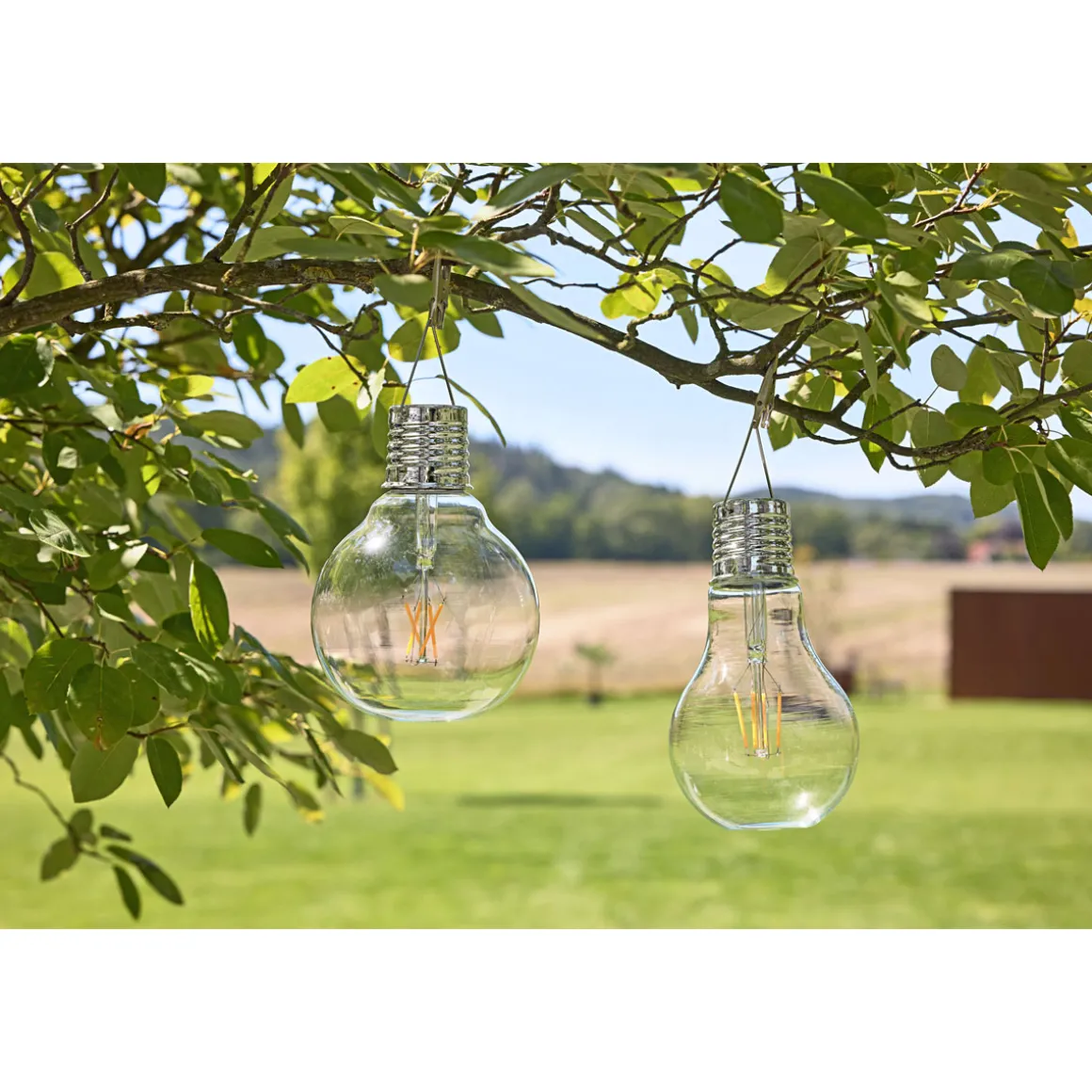 Flector Garten LED-Solar-Glühlampe Retro