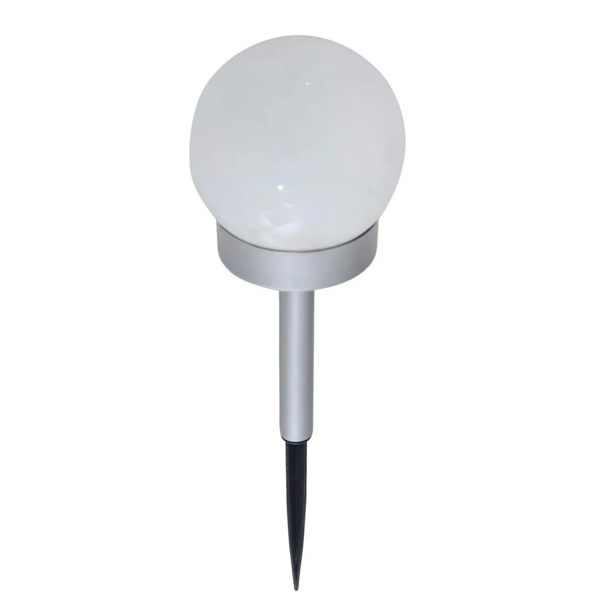 Flector Garten LED-Solar-Kugelleuchte weiß