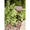 Flector Garten LED Solarspiess terracotta