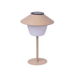 Flector Garten LED Solar Tischleuchte beige