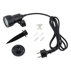 Flector Garten Outdoorspot mit Erdspieß schwarz LED GU10 exclusive