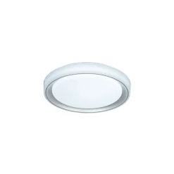 Flector LED-Deckenleuchte Lunetta 24 Watt weiss/silber 3000-6500K