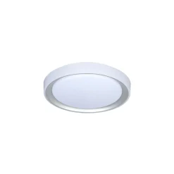 Flector LED-Deckenleuchte Lunetta 24 Watt weiss/silber 3000-6500K