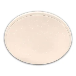 Flector LED-Deckenleuchte Vida Deluxe mit Sternenhimmel weiß