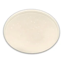 Flector LED-Deckenleuchte Vida Deluxe mit Sternenhimmel weiß