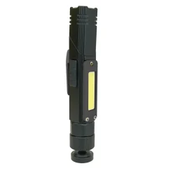 Flector LED-Multifunktionstaschenlampe USB schwarz 800 mAh