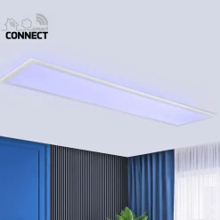 Flector LED-Panel Smart Connect 120 x 30 cm weiß