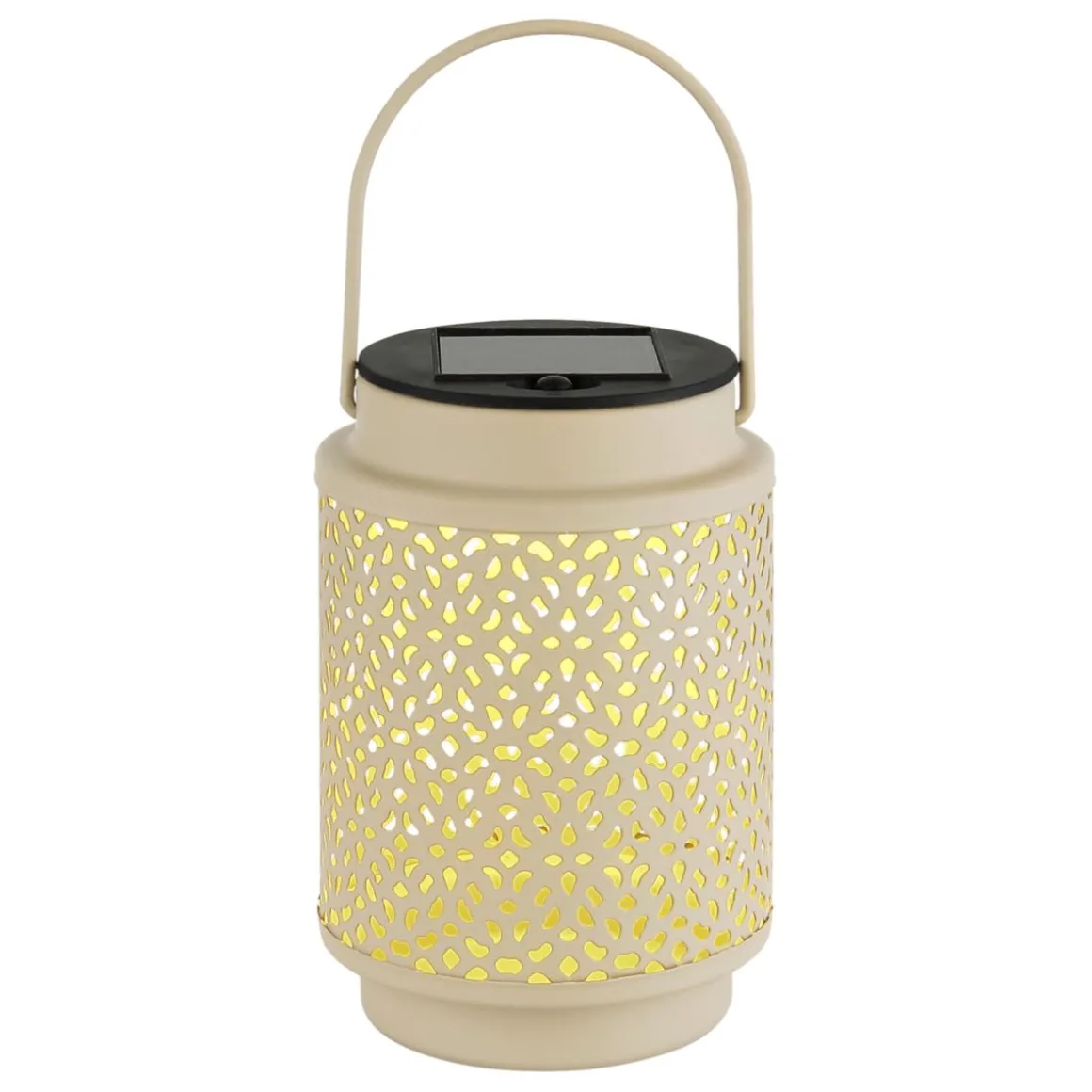 Flector LED Solar Laterne Lina sand 10 x 8 cm