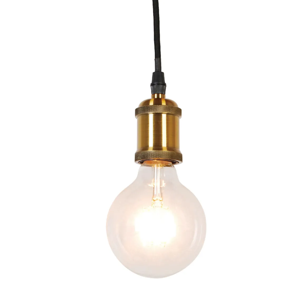 Flector Vintage-Pendelleuchte Edison bronze