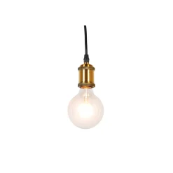 Flector Vintage-Pendelleuchte Edison bronze
