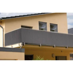 floraworld Sichtschutz Comfort anthrazit 0,9x3 m