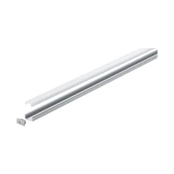 Function Base Profil mit Diffusor 200 cmAlu eloxiert/Satin Alu/Kunststoff