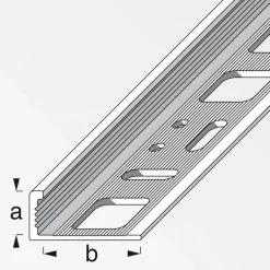 Fundamo Winkelprofil 12,5 mm silber