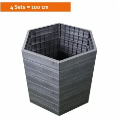 Garantia Hochbeet-System Ergo 6 Paneele
