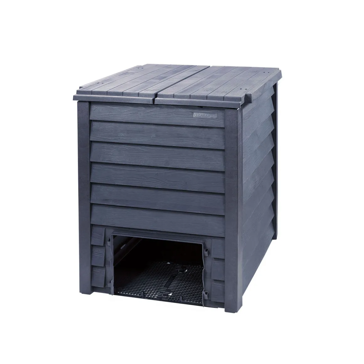 Garantia Komposter Thermo Wood mit Bodengitter anthrazit