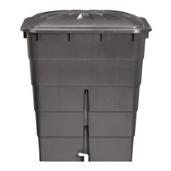 Garantia Regentonne eckig 300 L graphite grey inkl Deckel und Hahn