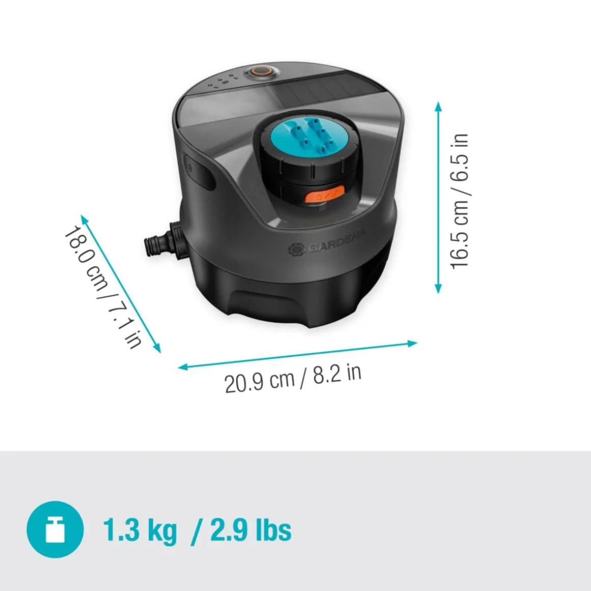 Gardena Bewässerungssystem AquaPrecise solar