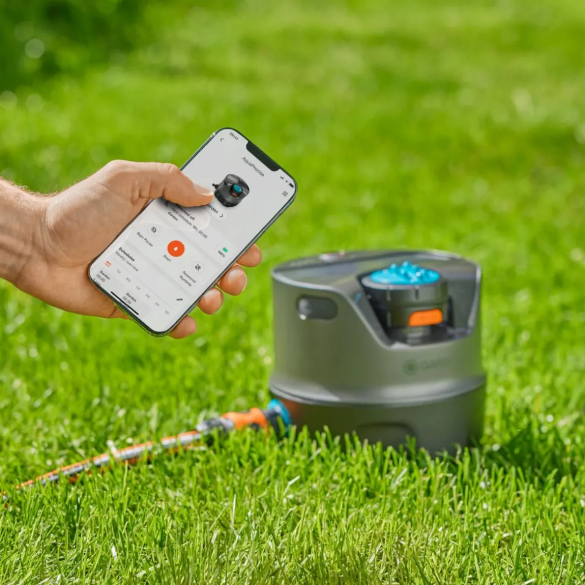 Gardena Bewässerungssystem AquaPrecise solar