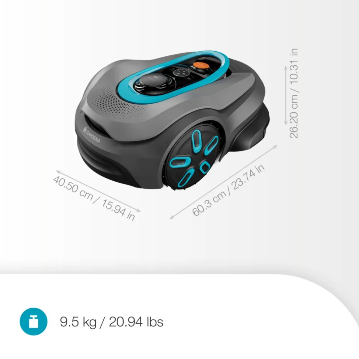 Gardena Mähroboter smart SILENO sense 400 m²