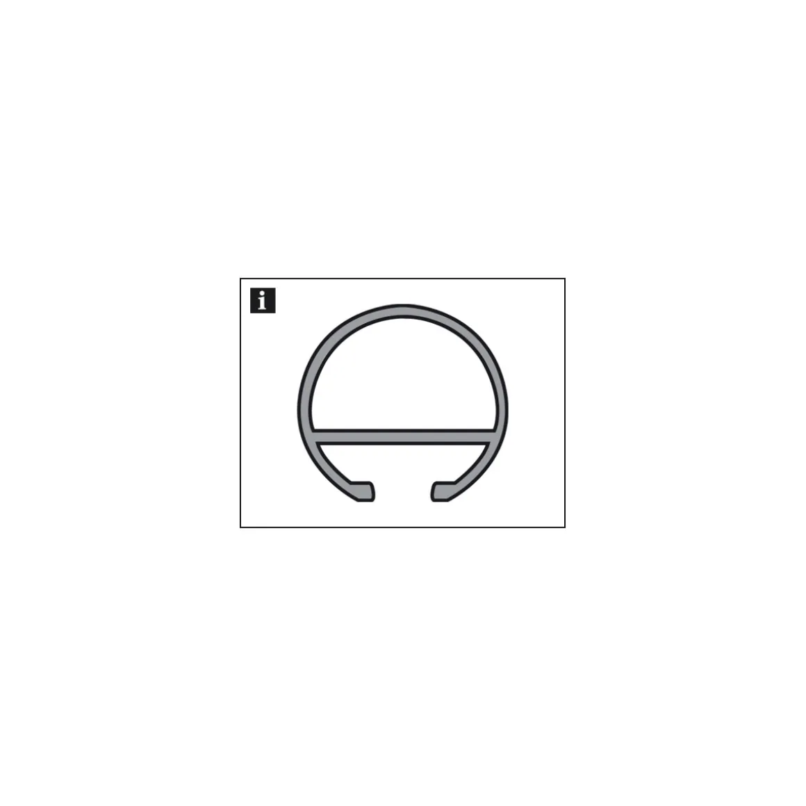 GardiniaGardinenstange Chicago mit Innenlauf Durchmesser 16 mm 200 cm titan