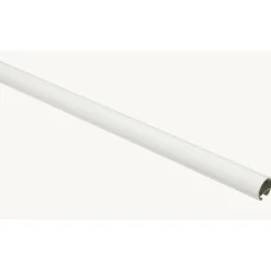 GardiniaGardinenstange Chicago mit Innenlauf Durchmesser 16 mm 240 cm weiß
