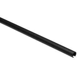GardiniaGardinenstange Memphis mit Innenlauf Durchmesser 16 mm 120 cm schwarz matt