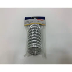 Gardinia Ringe 56 mm verchromt