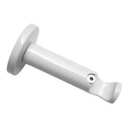 Gardinia Träger Chicago offen für Durchmesser 20 mm 8 cm weiß