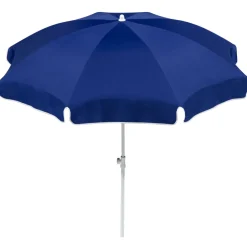 Gartenschirm "Ibiza" 200 cm, 8tlg.680-09, blau