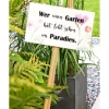 Gartenstecker Paradiesgarten