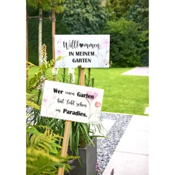 Gartenstecker Paradiesgarten