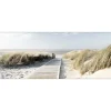 Glas-Art Seeblick III 50 x 125 cm Glasbild
