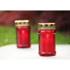 Grablampe IGLESIA_A aus Glas mit Brenner