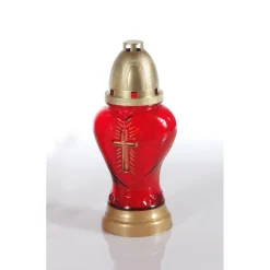 Grablampe IGLESIA aus Glas mit Brenner