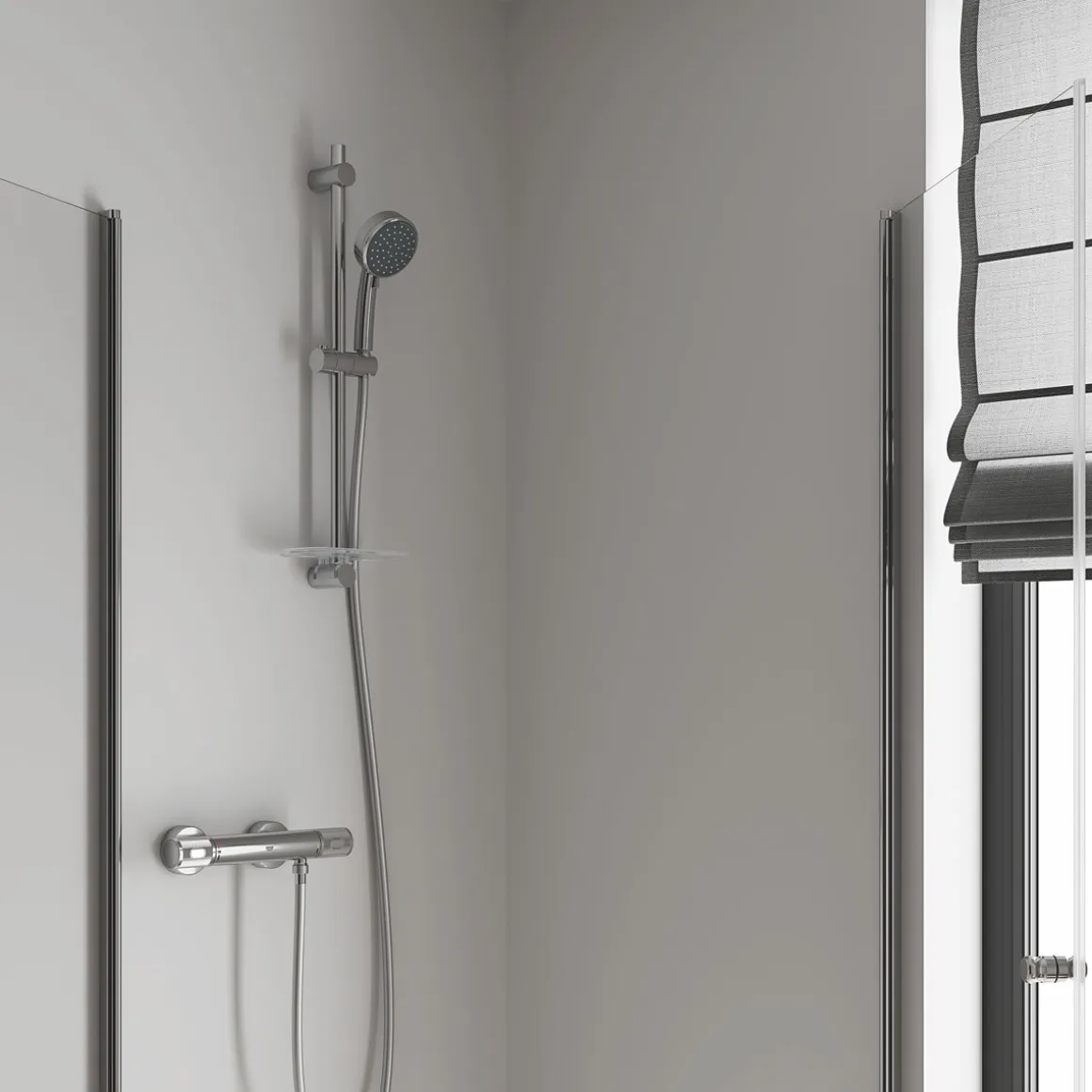Grohe Brausethermostat Precision Feel chrom 31,3 cm