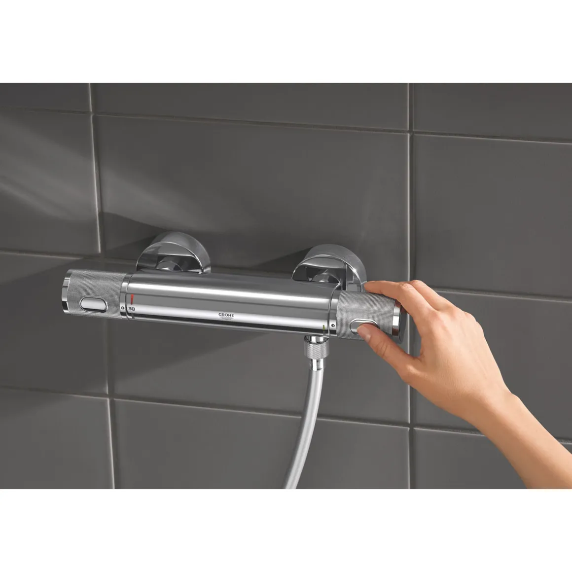 Grohe Brausethermostat Precision Feel chrom 31,3 cm